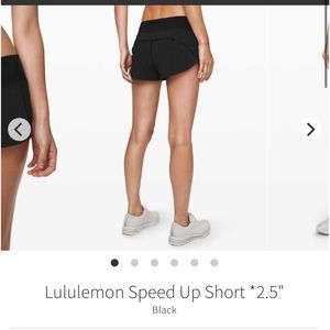 lululemon speed up shorts